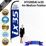 HYUNDAI ix35 Feather Flag - Bundle