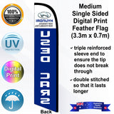 HYUNDAI USED CARS Feather Flag - Rear