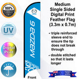MAZDA 6 Feather Flag - Front