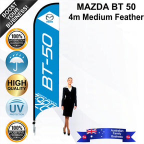 MAZDA BT-50 Feather Flag - Bundle