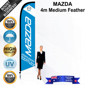MAZDA Feather Flag - Bundle