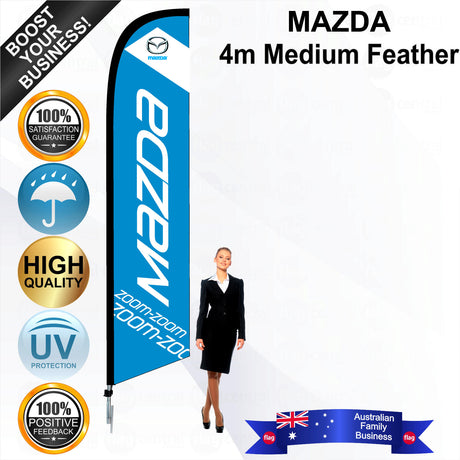 MAZDA Feather Flag - Bundle