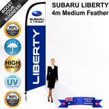 SUBARU LIBERTY Feather Flag - Bundle