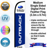 SUBARU OUTBACK Feather Flag - Front