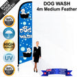 DOG WASH Feather Flag - Bundle
