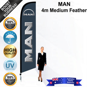 MAN Feather Flag - Bundle