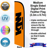 KTM Feather Flag - Rear