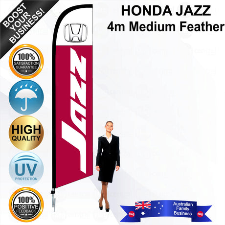 HONDA JAZZ Feather Flag - Bundle