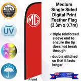 MG Feather Flag - Front