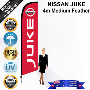 NISSAN JUKE Feather Flag - Bundle