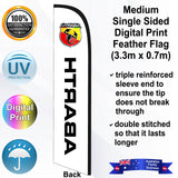 ABARTH Feather Flag - Rear