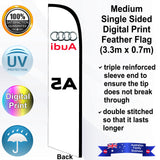 AUDI A5 Feather Flag - Rear