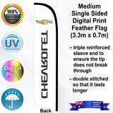CHEVROLET Feather Flag - Rear