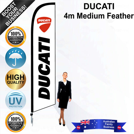DUCATI Feather Flag - Bundle