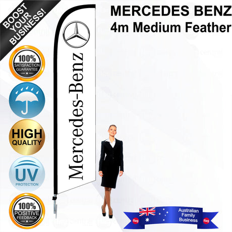 MERCEDES BENZ Feather Flag - Bundle