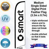 SMART Feather Flag - Front