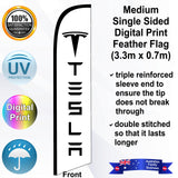 TESLA Feather Flag - Front