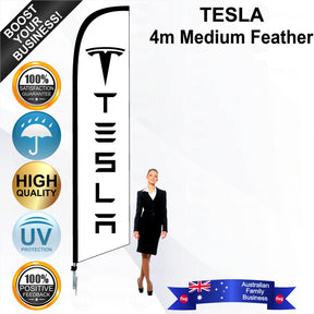 TESLA Feather Flag - Bundle