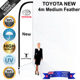 TOYOTA NEW Feather Flag - Bundle