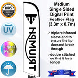 TRIUMPH Feather Flag - Rear