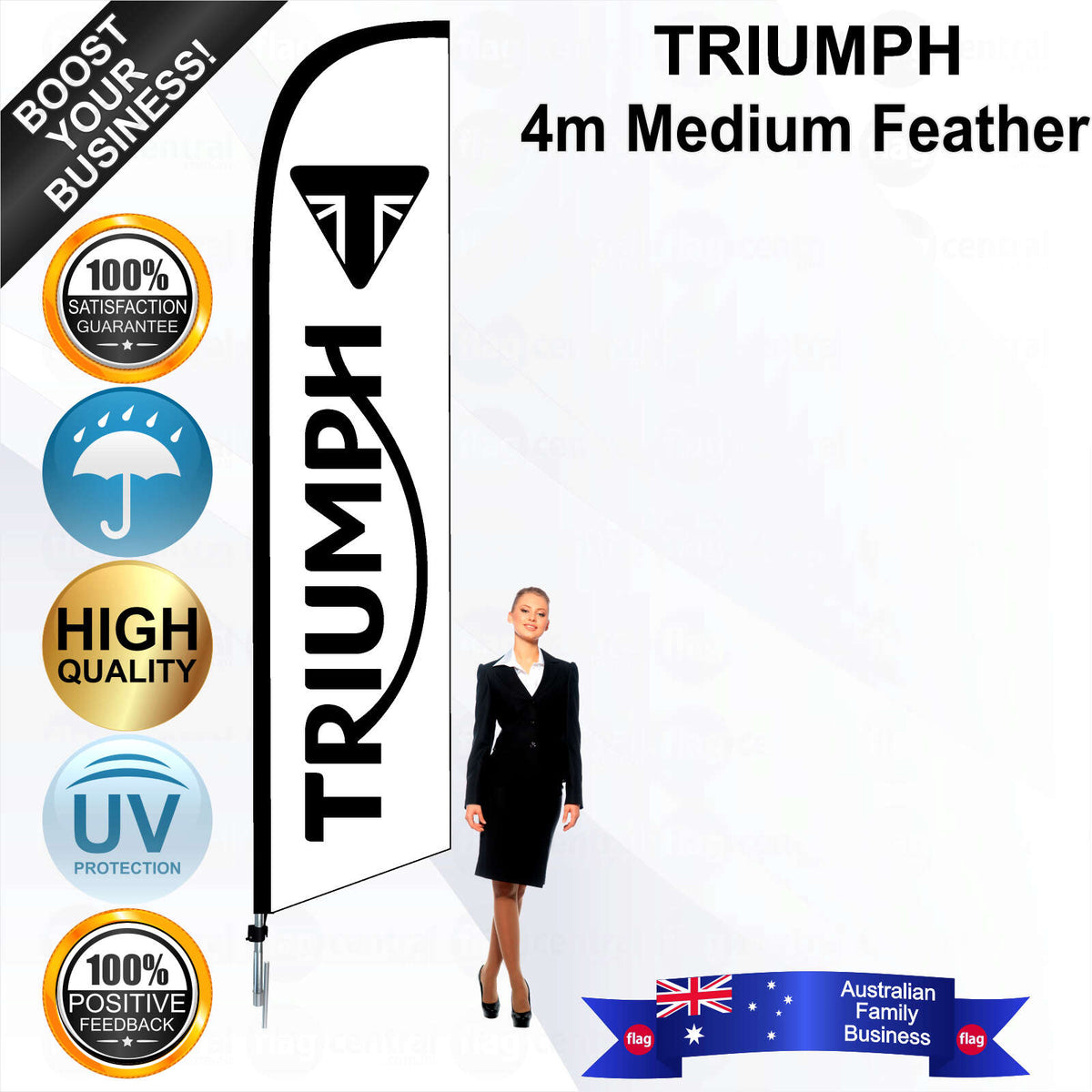 TRIUMPH Feather Flag - Bundle