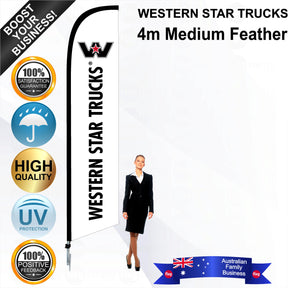 WESTERN STAR TRUCKS Feather Flag - Bundle