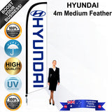 HYUNDAI Feather Flag - Bundle
