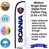 SCANIA Feather Flag - Front