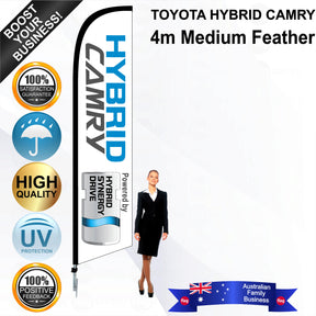 TOYOTA HYBRID CAMRY Feather Flag - Bundle