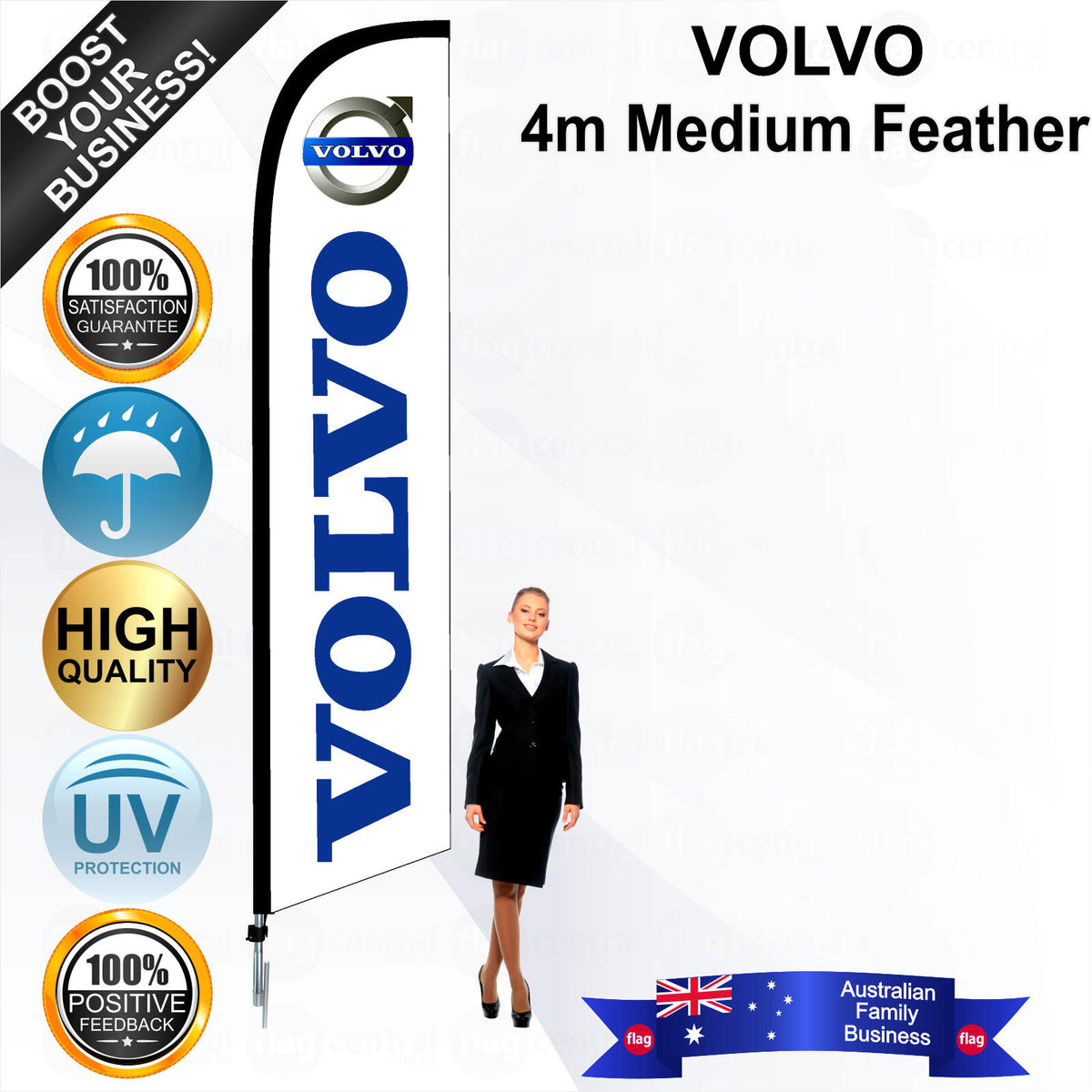 VOLVO Feather Flag - Bundle