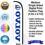 VOLVO Feather Flag - Rear