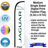 JAGUAR Feather Flag - Front