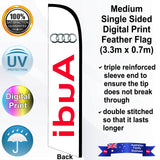 AUDI Feather Flag - Rear