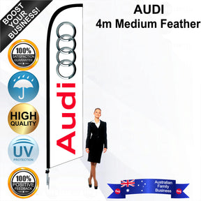 AUDI Feather Flag - Bundle