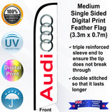 AUDI Feather Flag - Front