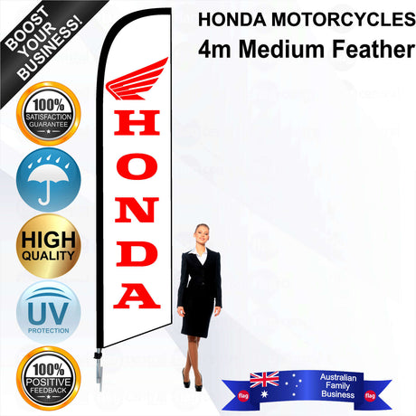 HONDA MOTORCYCLES Feather Flag - Bundle