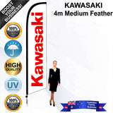 KAWASAKI Feather Flag - Bundle