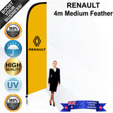 RENAULT Feather Flag - Bundle
