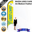 MAZDA USED CARS Feather Flag - Bundle