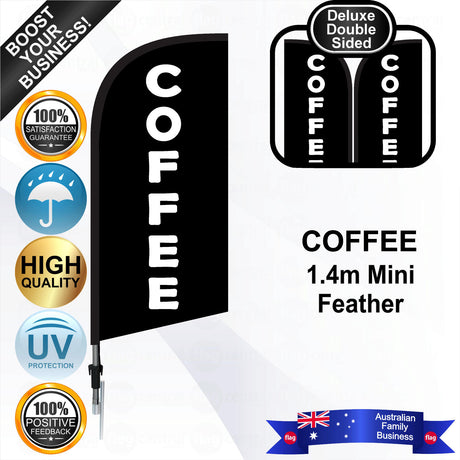 COFFEE Feather Flag - Bundle