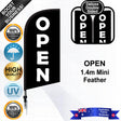 OPEN Feather Flag - Bundle