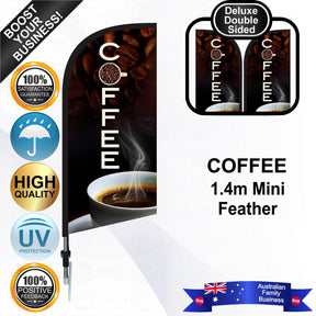 COFFEE Feather Flag - Bundle