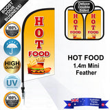 HOT FOOD Feather Flag - Bundle