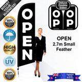 OPEN Feather Flag - Bundle