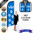 VET Feather Flag - Bundle