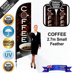 COFFEE Feather Flag - Bundle