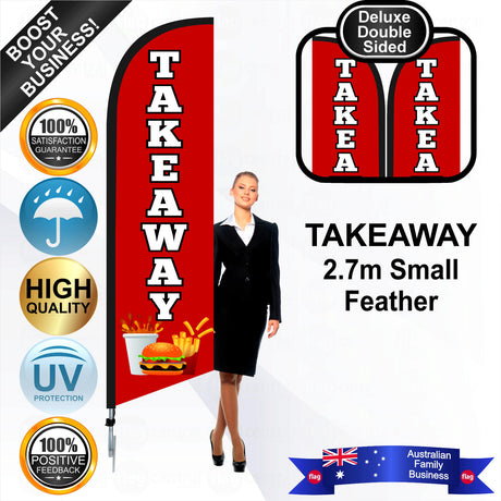 TAKEAWAY Feather Flag - Bundle