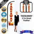 TAKEAWAY Feather Flag - Bundle