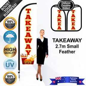 TAKEAWAY Feather Flag - Bundle