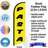 PASTA Feather Flag - Front